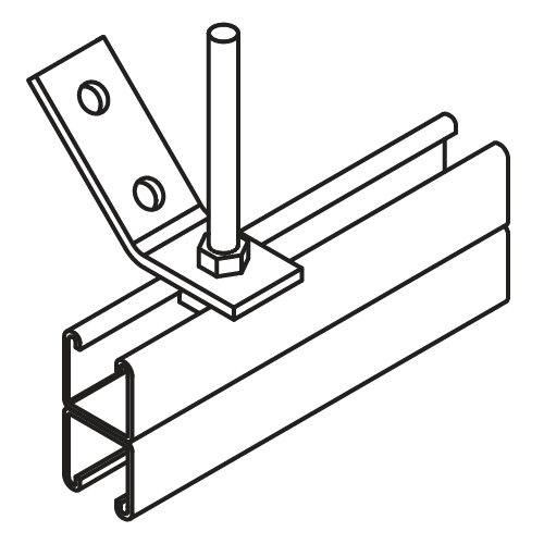 Connection Detail - Brace Around Rod to Channel-01 v2